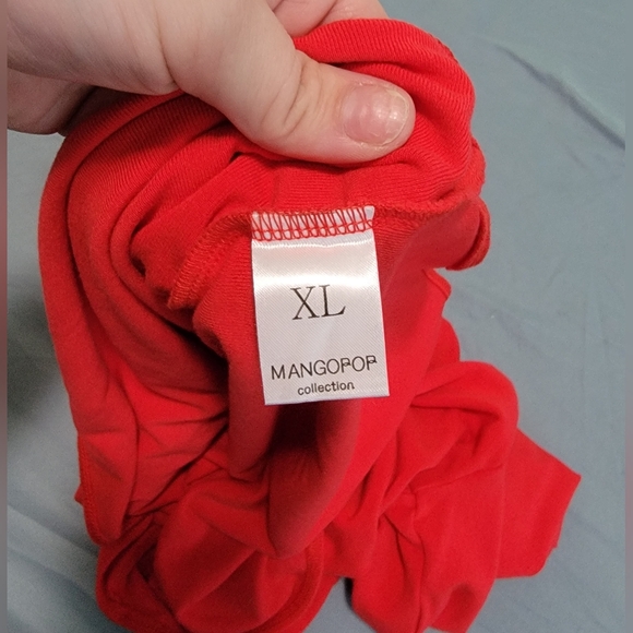 Women's Red Bodysuit, size XL - Picture 4 of 4